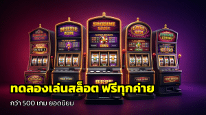 ทดลองเล่นสล็อต ฟรีทุกค่าย